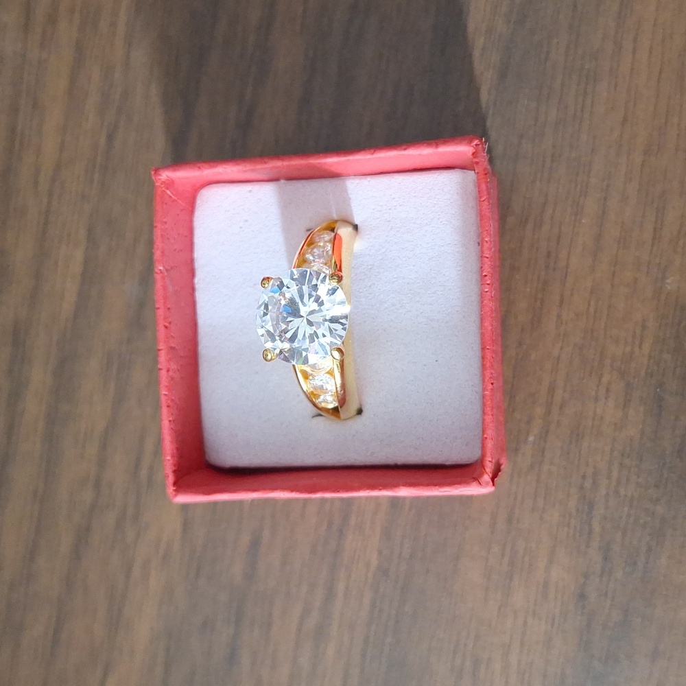 Swarovski diamond ring size 9.5